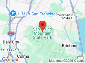 Map of Site Report: San Bruno Mountain County Park, United States of America